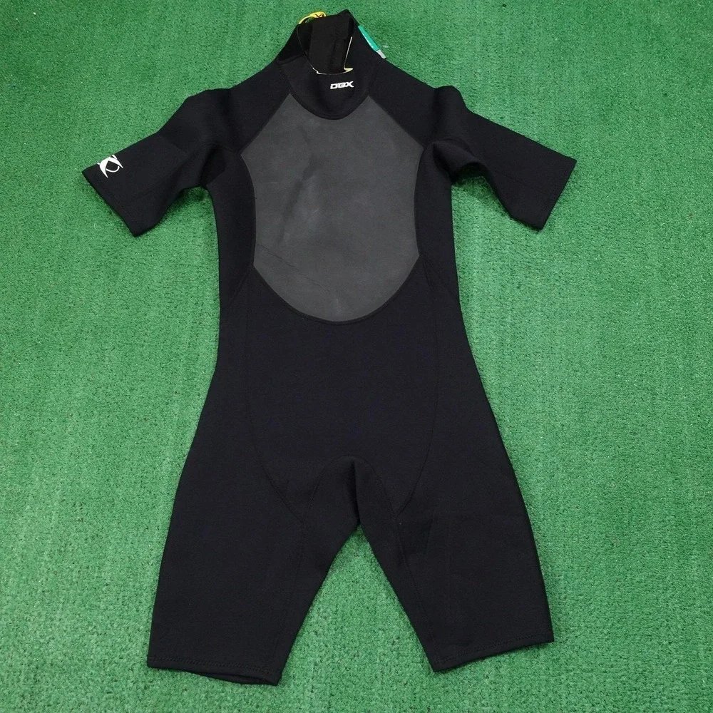 New!‎ DBX Wetsuit Mens Size M 3/2mm Shorty Neoprene Surf Swim Dive Super Stretch